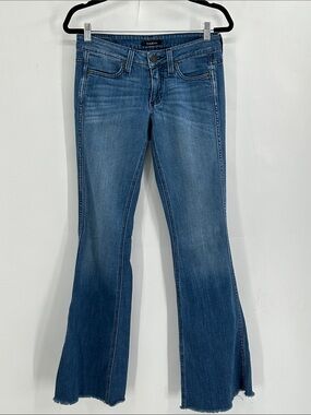 Bebe Scissor Cut Flare Jeans Size 27